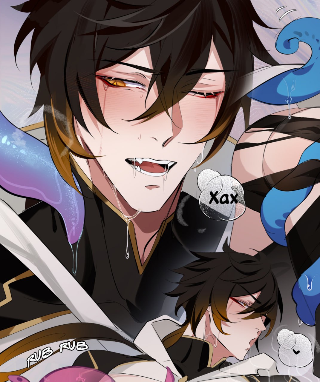 Творцы |yaoi genshin|patreon. Чайльд тарталья и чжун ли. Аято геншин импакт. Творцы яой. Творцы яой.