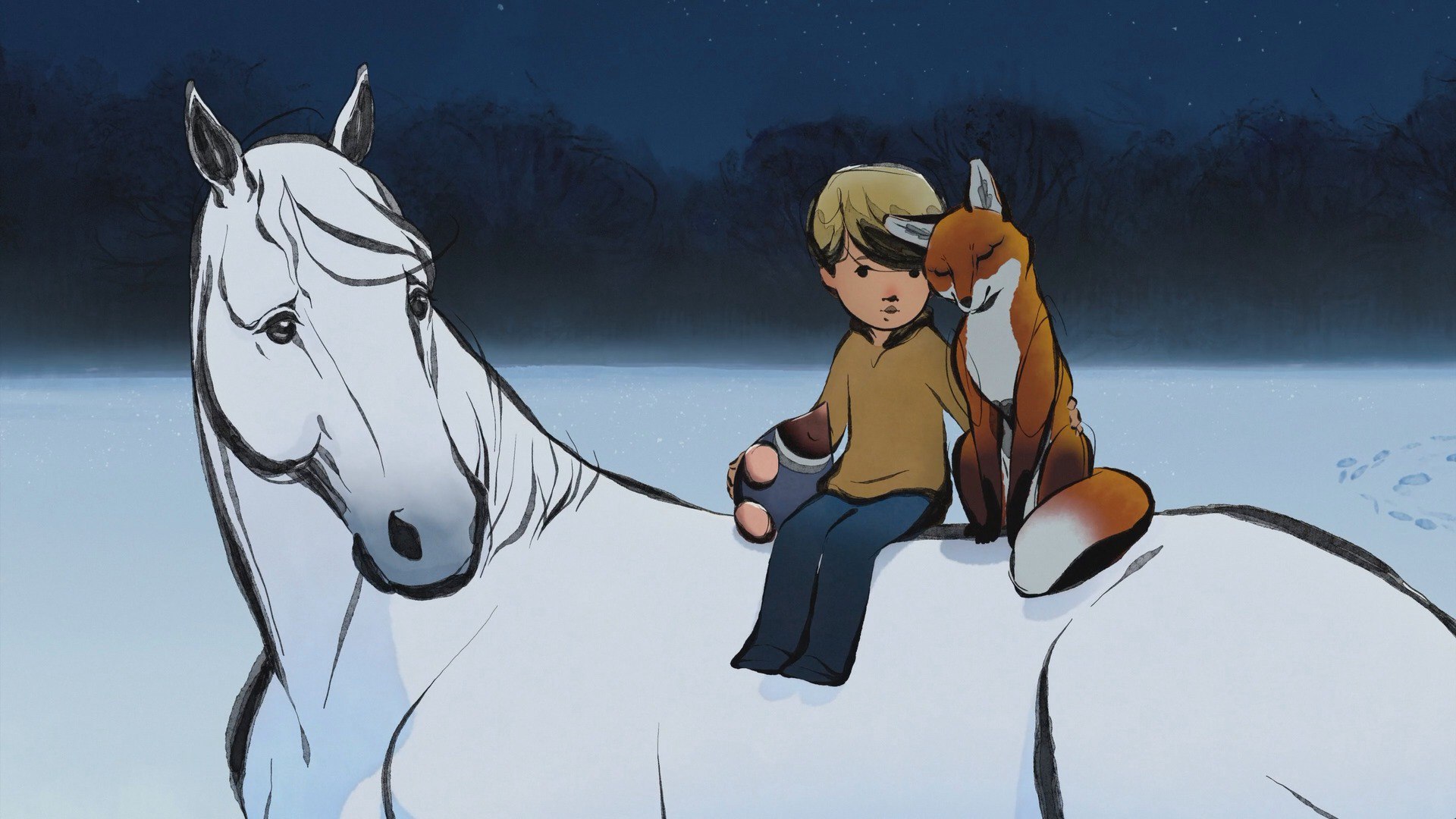 The fox and the mole. Мальчик Крот Лис и лошадь. Мальчик на лошади.
