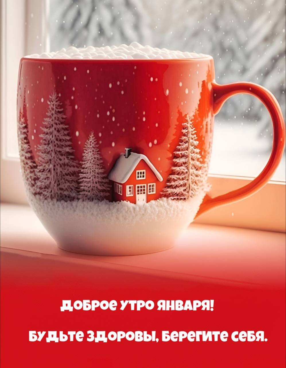 Доброе морозное утро