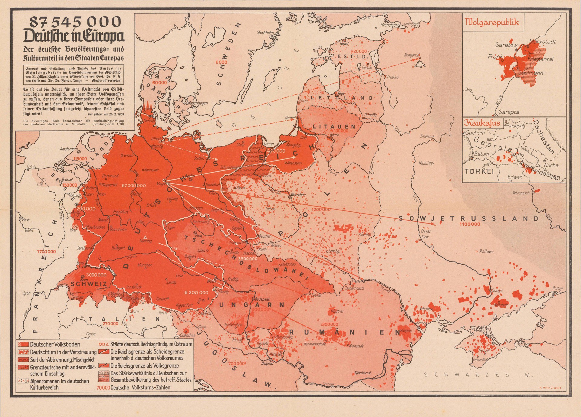 Карта второй мировой 1936