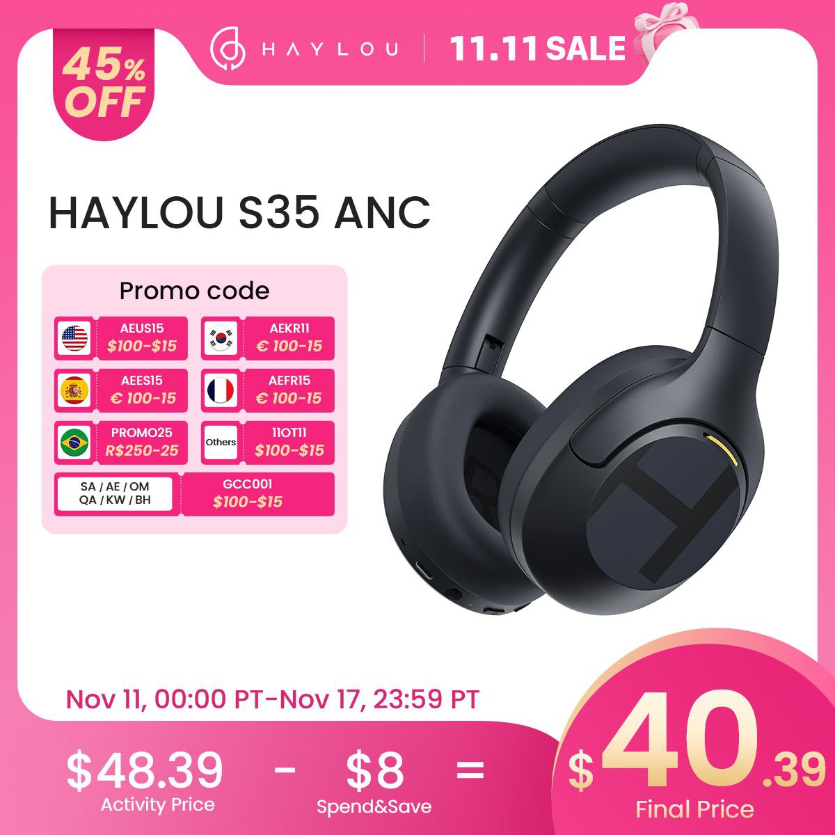 Haylou s35 anc приложение. Haylou s35 ANC. Hayloy s35 ANC.