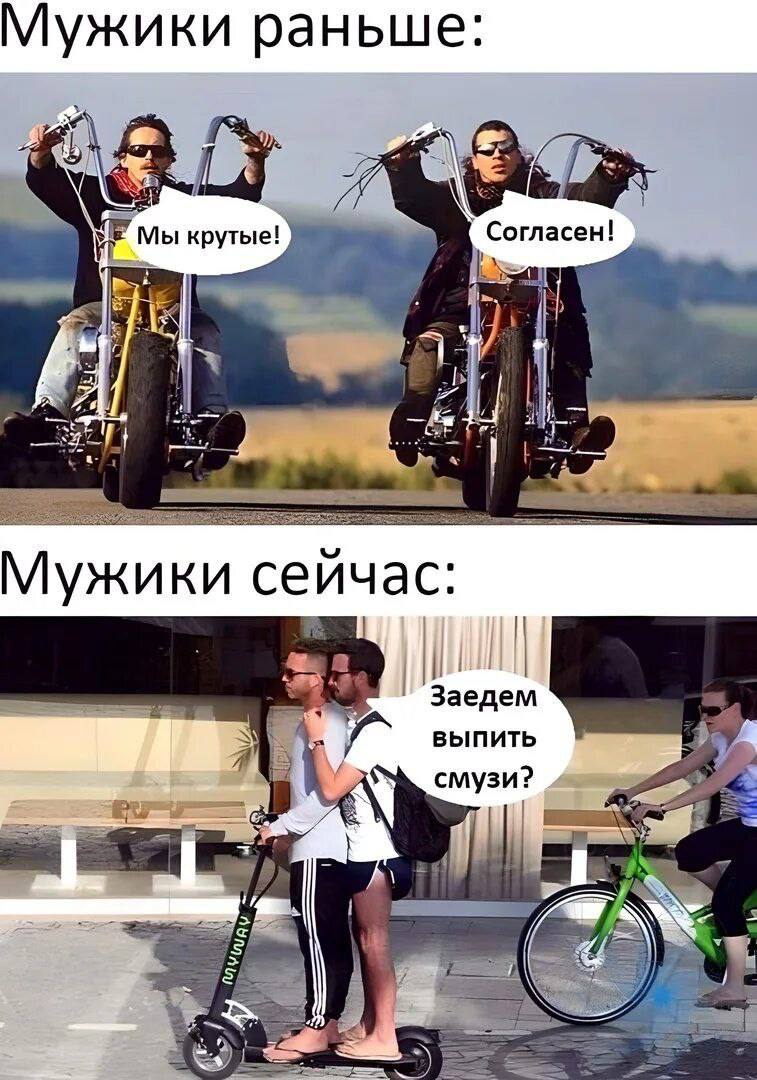 На самокате смешные картинки