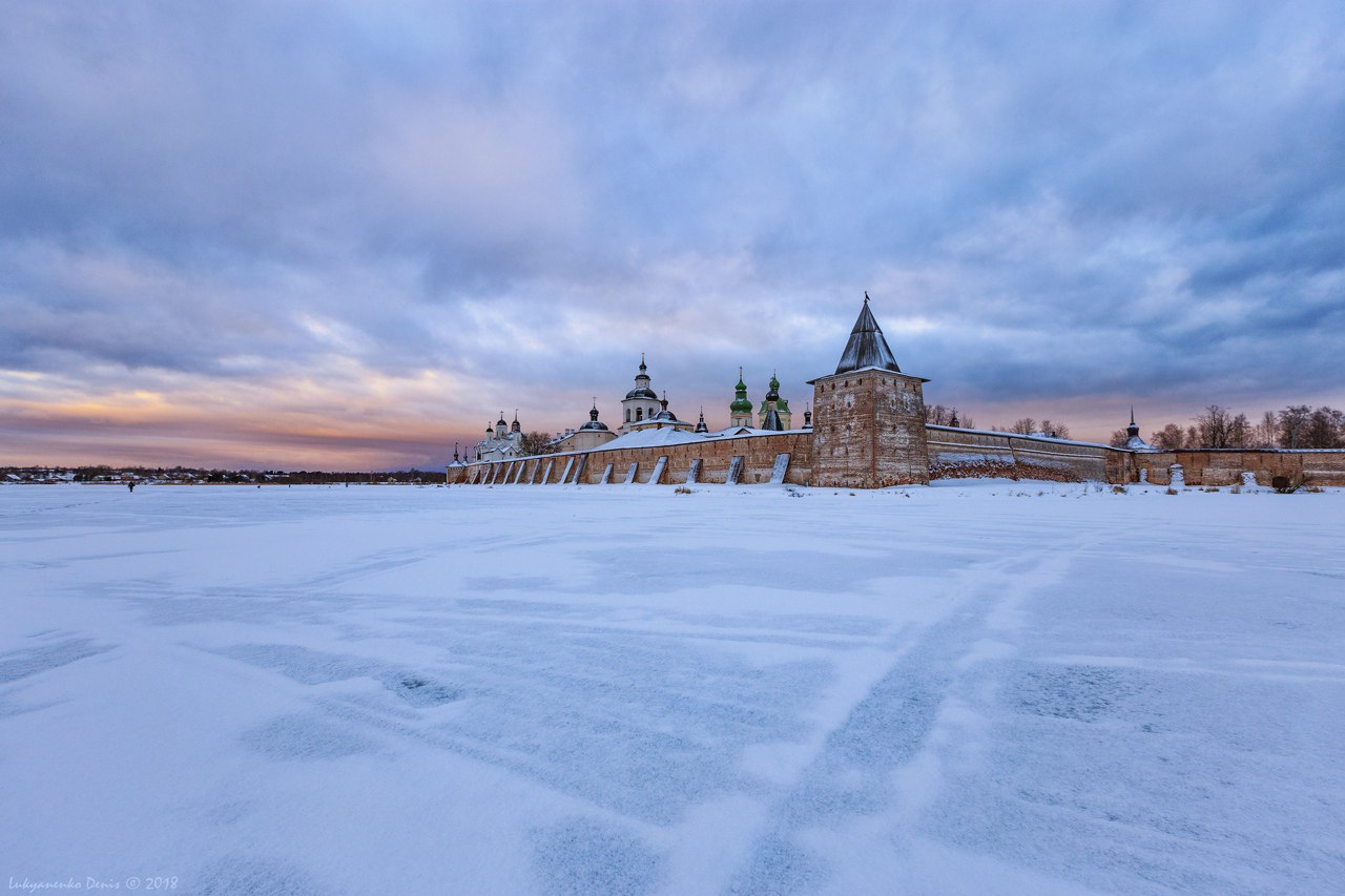 Кирилло Белозерский монастырь зима